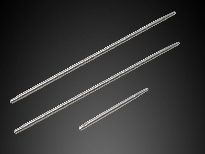 Threaded comb needle