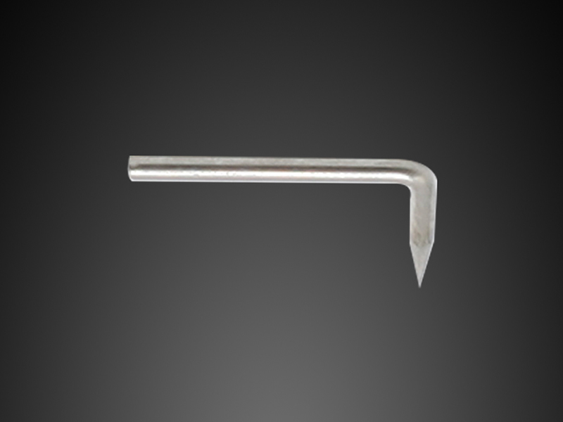 L-shaped needle